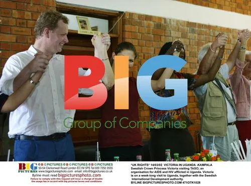 Crown Princess Victoria Visits TASO in Uganda
