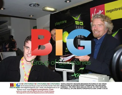 Richard Branson Promotes New iBox Console