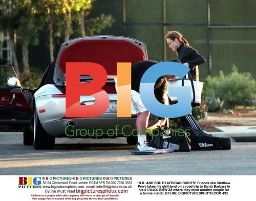 Matthew Perry on a road trip with girlfriend