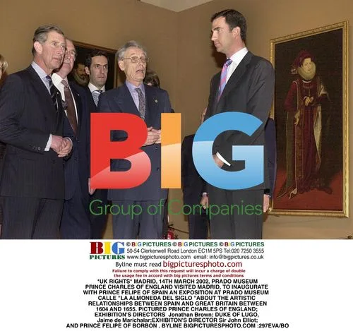 Prince Charles Visits Prado Museum in Madrid