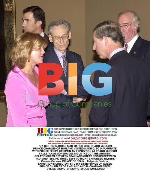 Prince Charles Visits Madrid Prado Museum