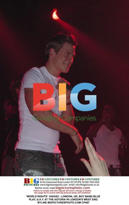 Boy Band Blue Performs at G.A.Y. in London