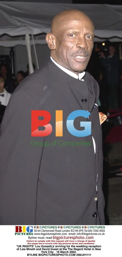 Lou Gossett Jr. at Liza Minnelli's wedding reception