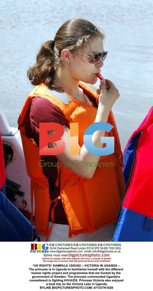 Princess Victoria in Uganda