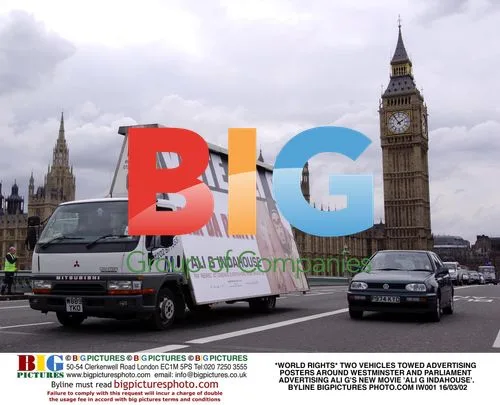 Ali G Advertising Vans in Westminster