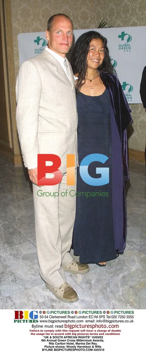 Woody Harrelson & Wife at Green Cross Awards