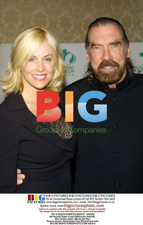 Paul Mitchell and wife at Green Cross Awards