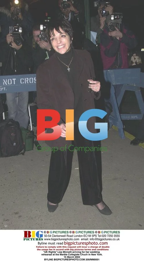 Liza Minnelli Arrives for Wedding Rehearsal