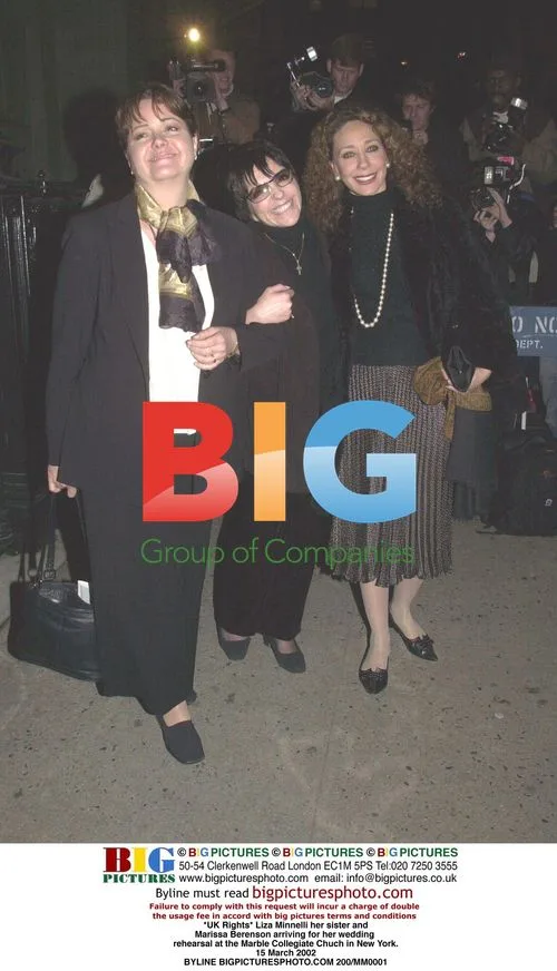 Liza Minnelli and guests arrive for wedding rehearsal