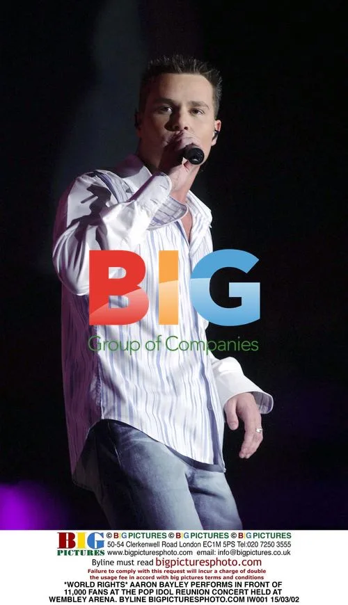 Aaron Bayley Performs at Pop Idol Reunion