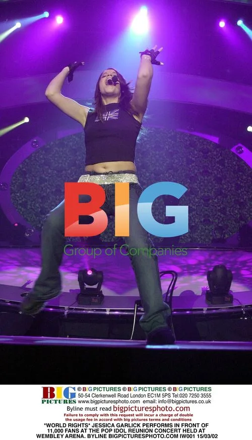 Jessica Garlick Performs at Pop Idol Reunion