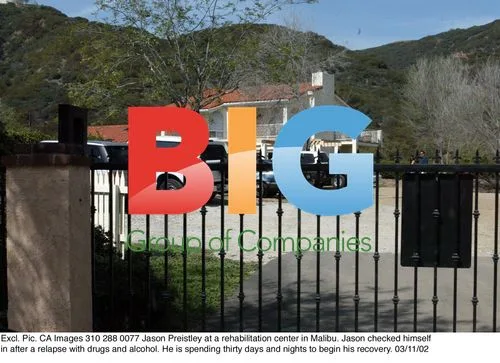 Jason Preistley at rehab center in Malibu