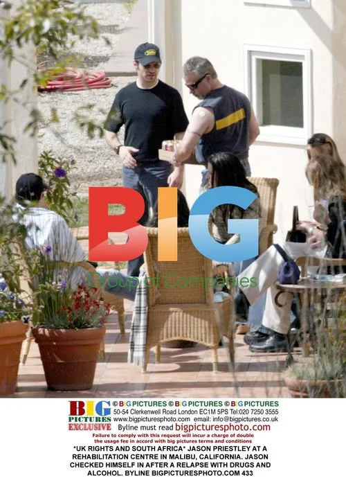 Jason Priestley at Malibu Rehab Center