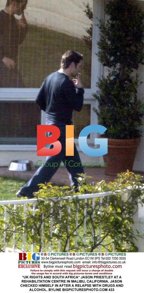 Jason Priestley at Malibu Rehab Center