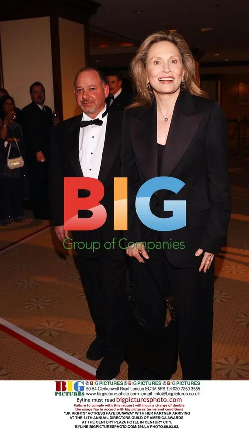 Faye Dunaway and partner at DGA Awards