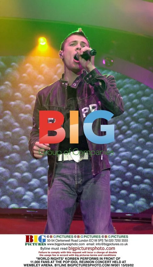 KORBEN Performs at Pop Idol Reunion Concert