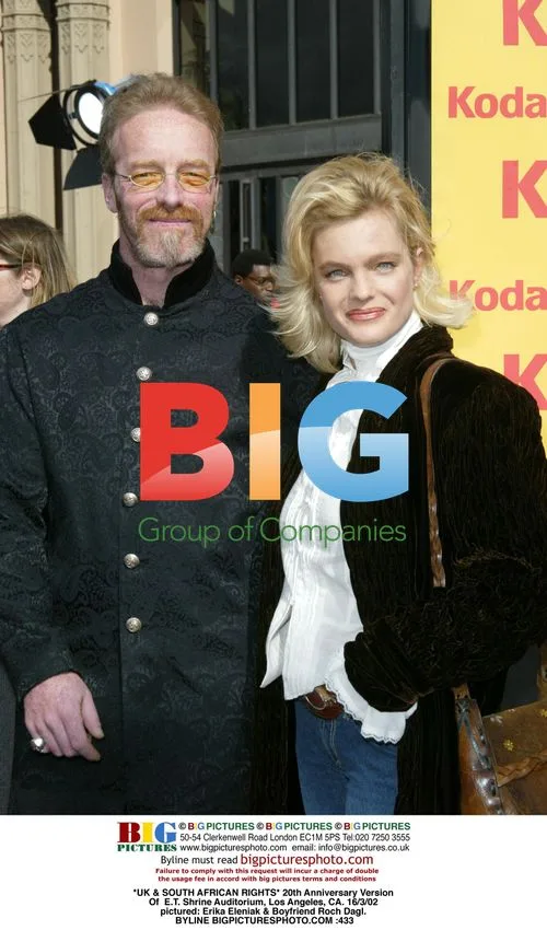 Erika Eleniak & Boyfriend Roch Dagl at E.T. Event