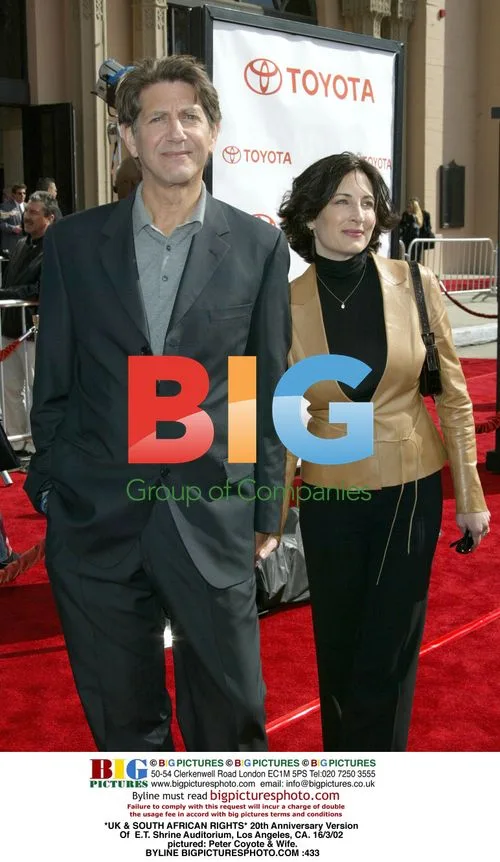 Peter Coyote & Wife at E.T. 20th Anniversary