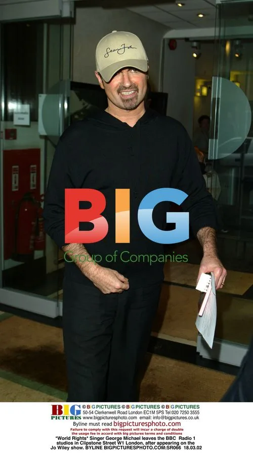 George Michael Leaves BBC Radio 1 Studios