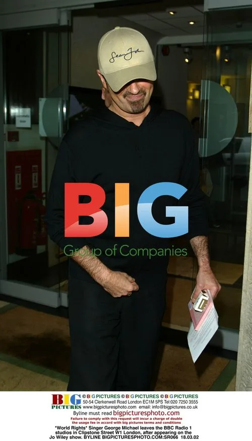 George Michael Leaves BBC Radio 1 Studios