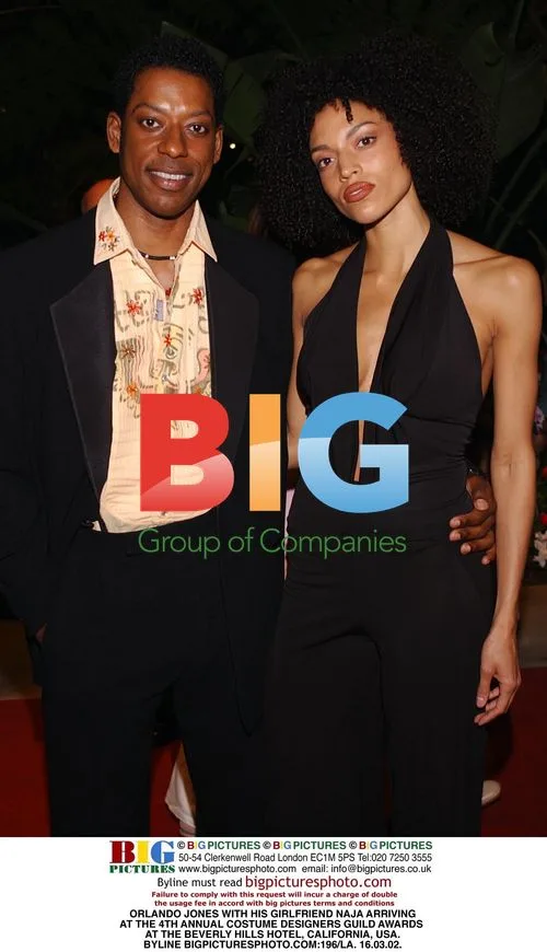 Orlando Jones and Girlfriend Arrive at Costume Designers Guild Awards