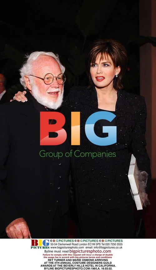 Ret Turner and Marie Osmond at Costume Designers Guild Awards