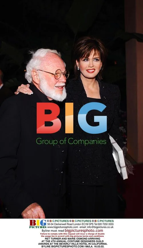 Ret Turner and Marie Osmond at Costume Designers Guild Awards
