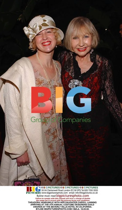 Theadora VanRunkle and Cheryl Lanning at Costume Designers Guild Awards