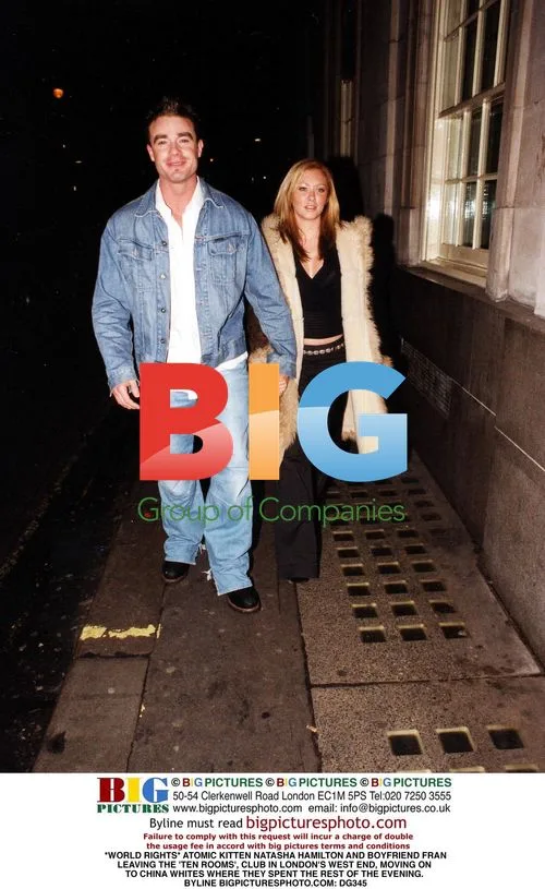 Atomic Kitten's Natasha Hamilton and boyfriend Fran