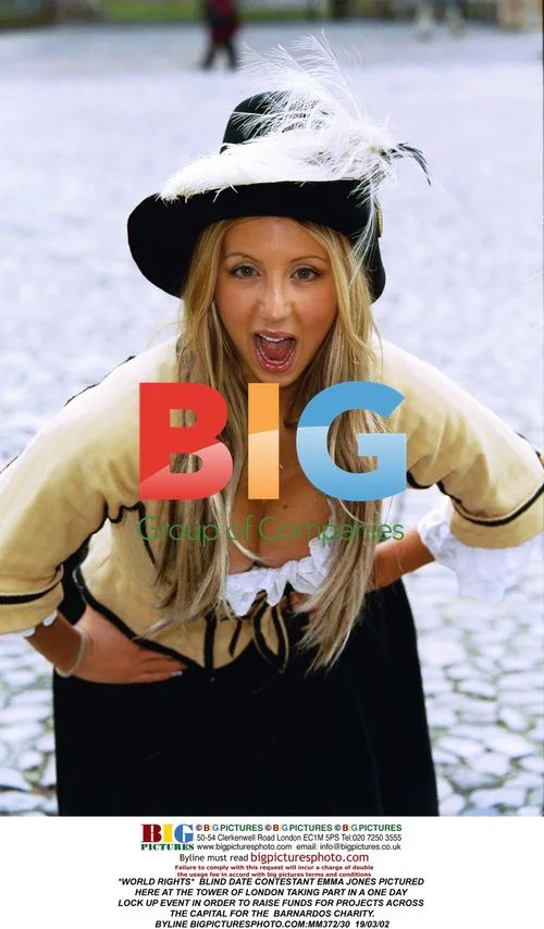 Blind Date Contestant Emma Jones at Tower of London