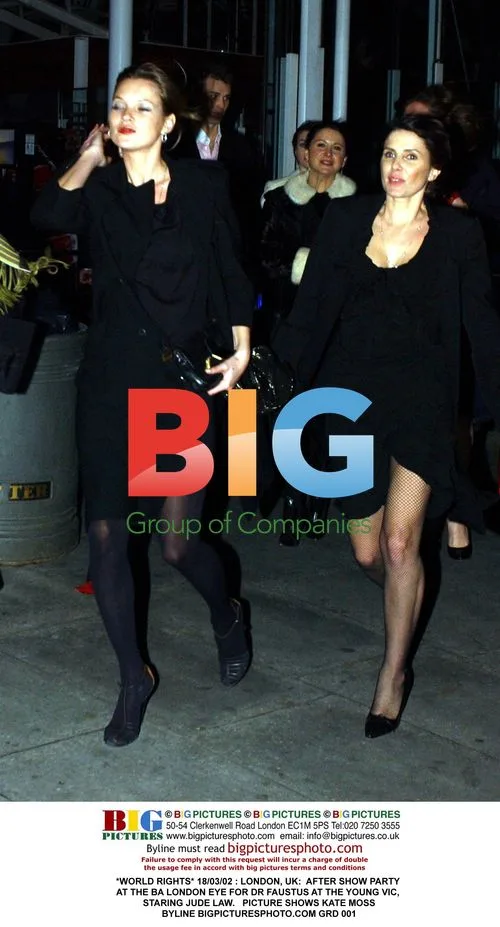 Kate Moss at DR FAUSTUS After Party