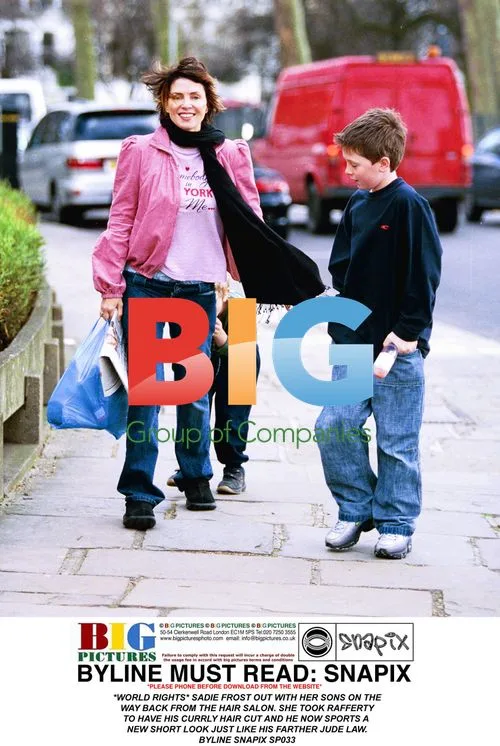 Sadie Frost and son Rafferty