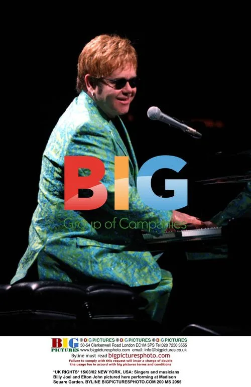 Billy Joel and Elton John Performing at MSG