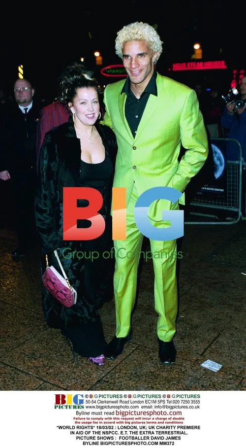 E.T. UK Charity Premiere with David James