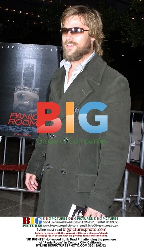 Brad Pitt at Panic Room premiere