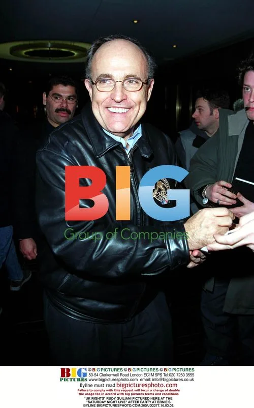 Rudy Giuliani at SNL After Party