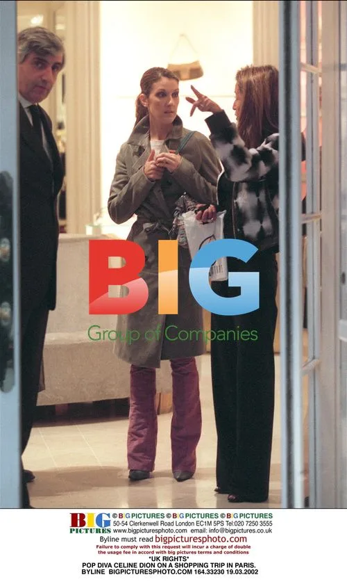 Celine Dion on Shopping Trip in Paris