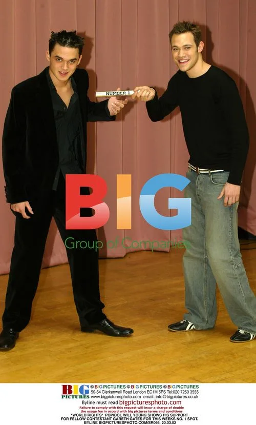 Will Young Supports Gareth Gates