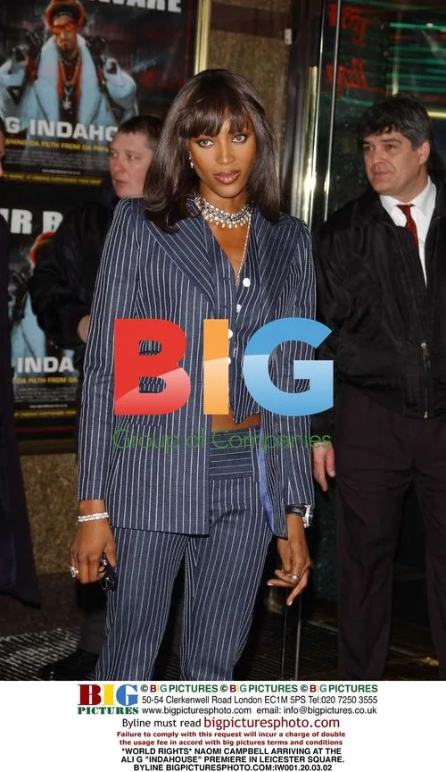 Naomi Campbell at 'Ali G' Premiere