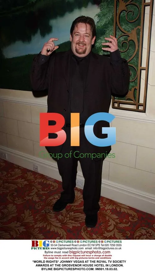 Johnny Vegas at Royal TV Society Awards