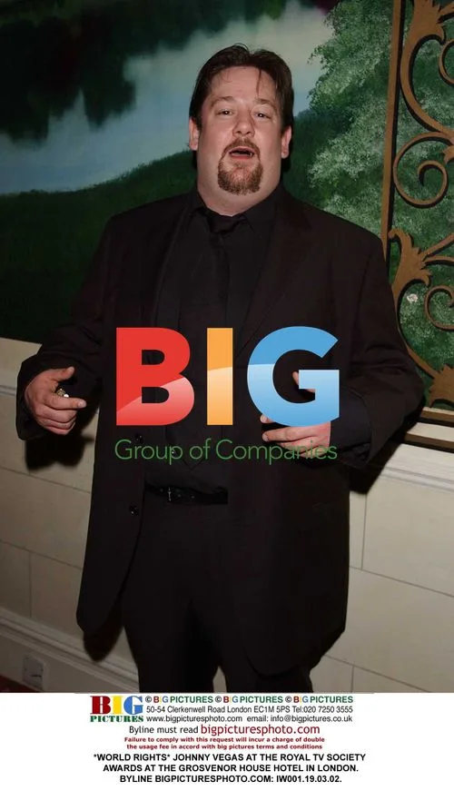 Johnny Vegas at Royal TV Society Awards