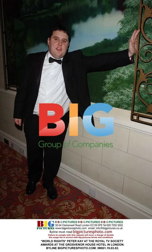 Peter Kay at Royal TV Society Awards