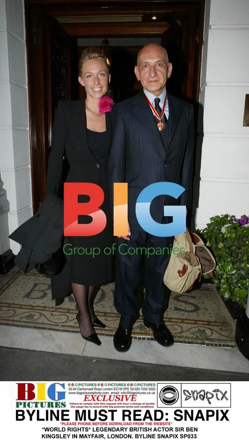 Sir Ben Kingsley in Mayfair, London