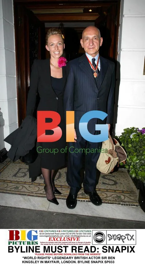 Sir Ben Kingsley in Mayfair, London