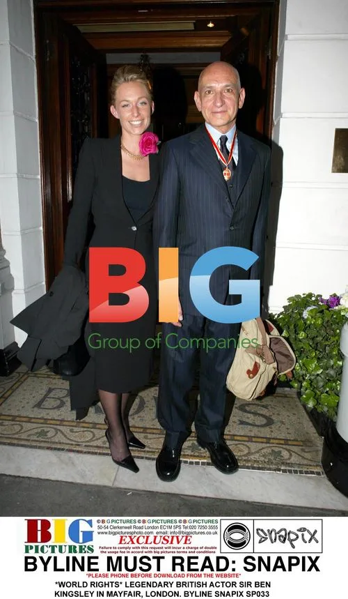 Sir Ben Kingsley in Mayfair, London