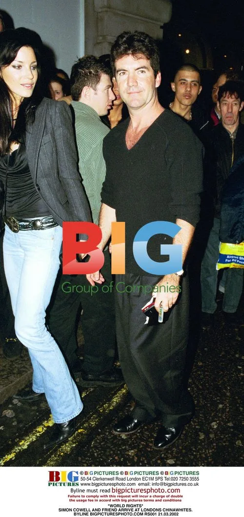 Simon Cowell Arrives at London Club