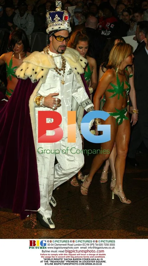 Sacha Baron Cohen as Ali G at Premiere