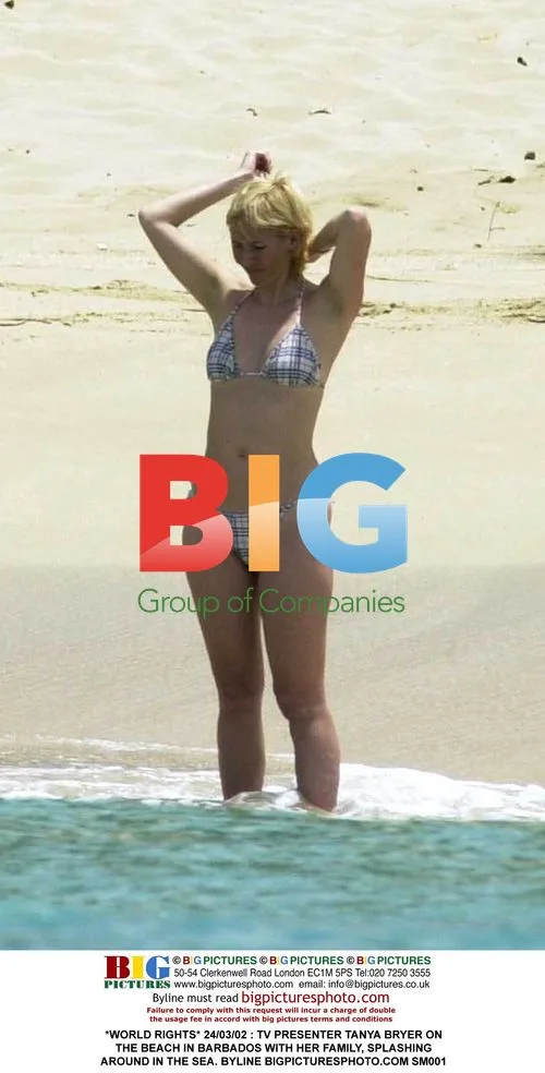 TV Presenter Tanya Bryer in Barbados with Family