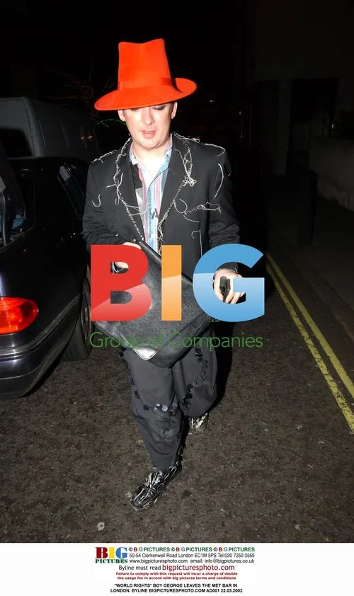 Boy George Exits London's Met Bar