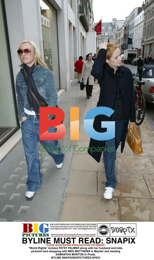 Patsy Palmer's Family Shopping Trip in Mayfair